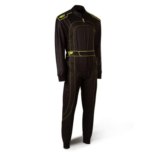 Combinaison de vitesse DAYTONA HS-1 Noir/jaune fluo