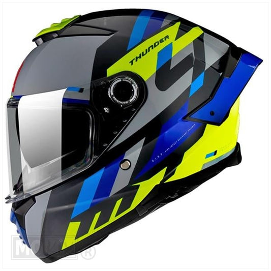 Casque MT Thunder 4 SV ergo noir/bleu