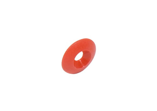 anneau creux en plastique M8 rouges