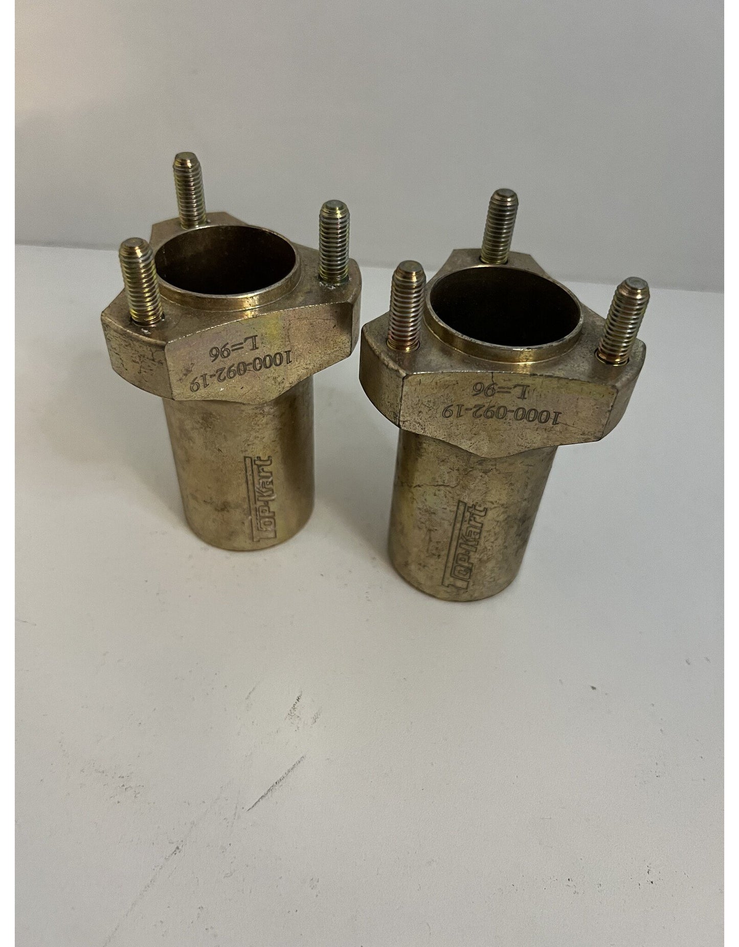 Jeu de moyeux avant Top Kart Magnésium 17x96 MM