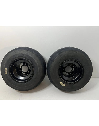 Top Kart voorvelgen 130MM met Le cont option banden erom - KartKings