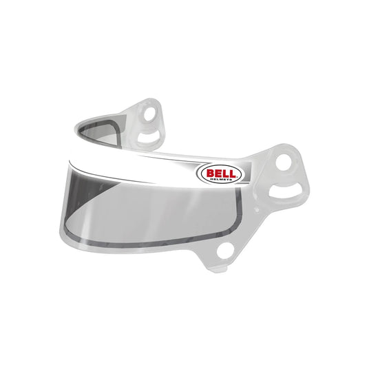 Bell sticker vizier wit - KartKings