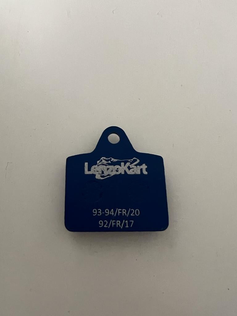 Plaquette de frein arrière Lenzo/Luxor OK/OKJ/KZ Medium/Bleu LKF9