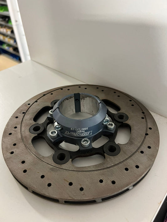 Disque de frein Top Kart avec support pour axe de 50 mm