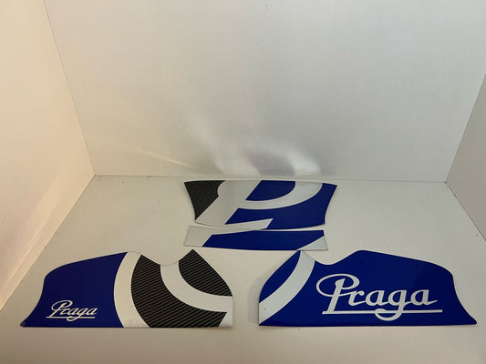 Autocollant pour pare-chocs avant Praga KG MK20
