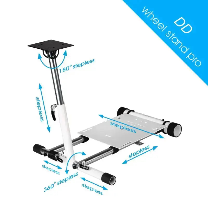 Wheel Stand Pro DD for Logitech, Fanatec, Moza Racing R9, R12 - KartKings