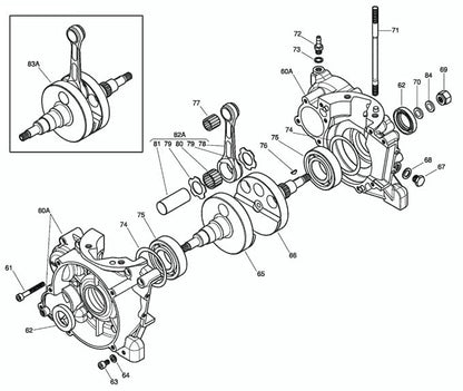 Iame X30 Roulement d'axe de piston / roulement d'axe de piston